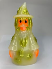 Image 1 of GLOW IN THE DARK WIZARD (METALLIC YELLOW/NEON ORANGE)