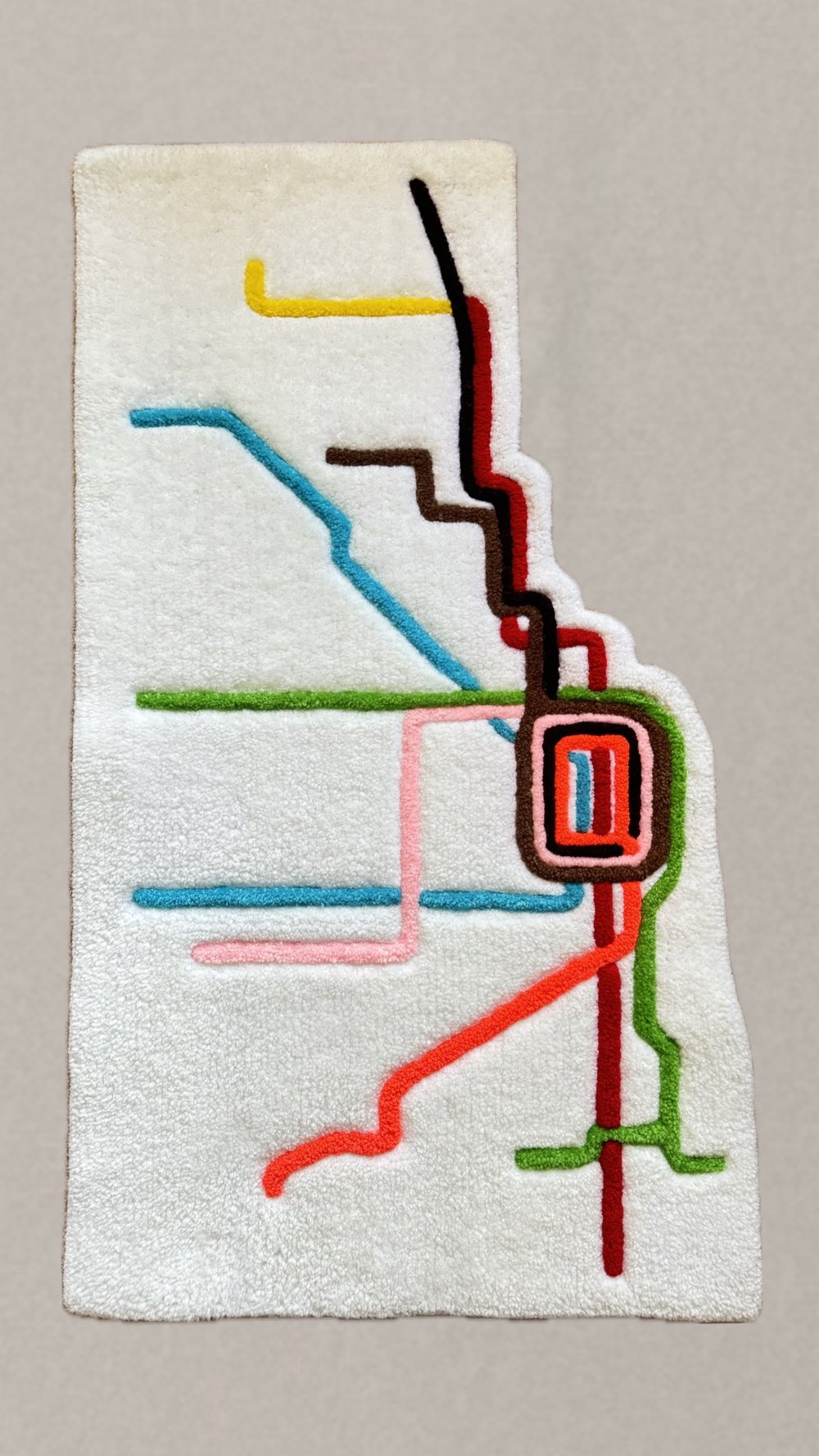 Image of Chicago CTA Rug