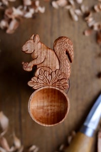 Image 1 of Red Squirrel- Coffee Scoop 