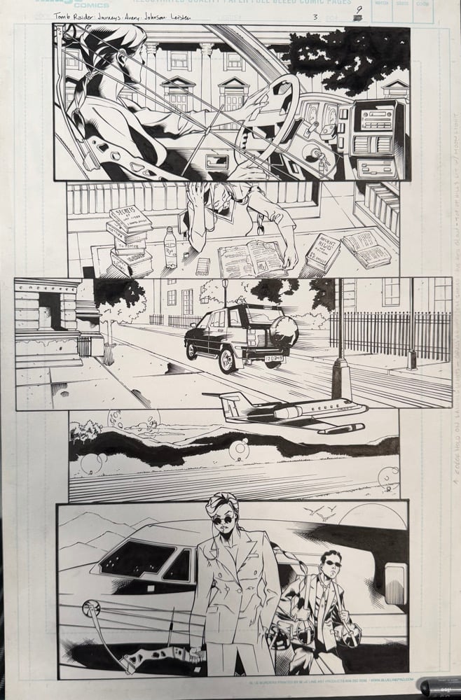 Image of TOMB RAIDER JOURNEYS #3, page 9