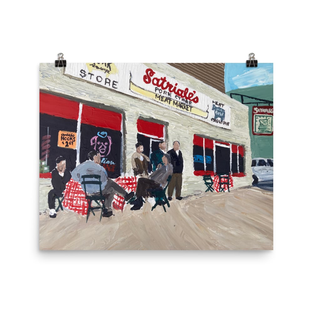 Image of Satriales print