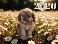 2026 Calendar - Abandoned Angels Cocker Spaniel Rescue