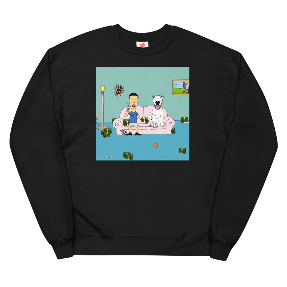 Image of BAUSO & BUDZ-DANK FLEECE SWEATSHIRT