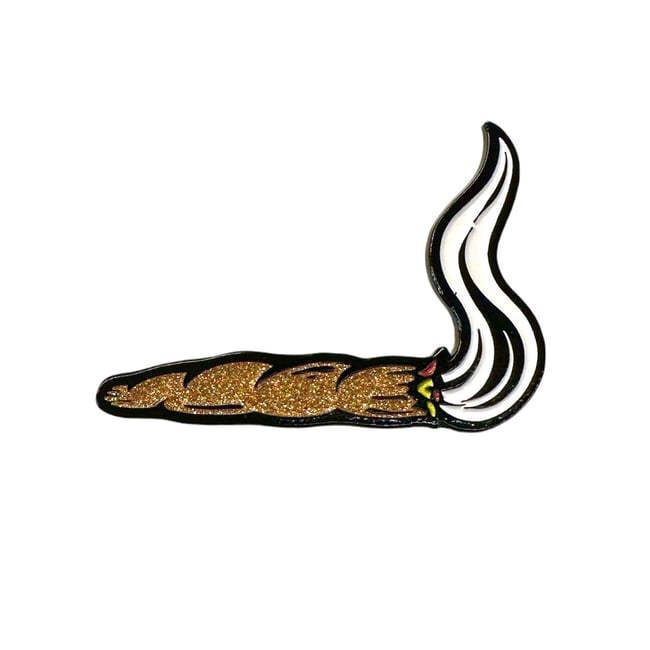 Up In Smoke Pin - Acapulco Gold