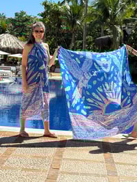 Image 3 of Paréo Amants tropicaux