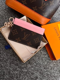 Image 4 of Mini pink+brown wallet🍡💕