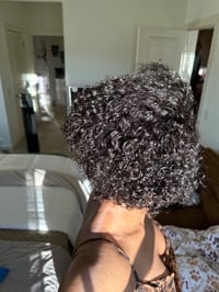 Image 4 of 8 inch CURLY PIXIE CUT WIG with KINKY EDGES 