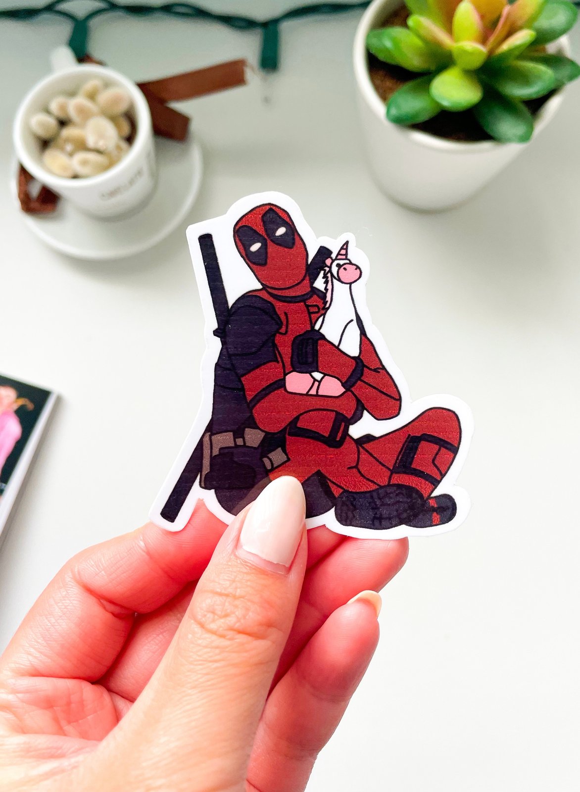 Deadpool stickers deals