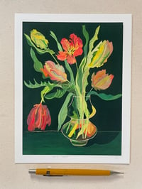 Image 1 of Six Tulips - Archival Print