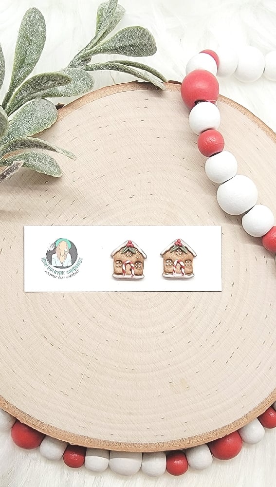 Image of Gingerbread House Studs
