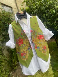 Image 5 of CHALECO FEITO A MAN. FOLIADA78. Talla M. 