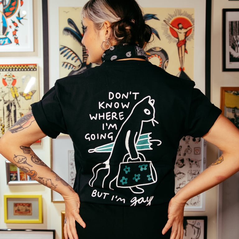 "WHERE I'M GOING" T-SHIRT Image 3