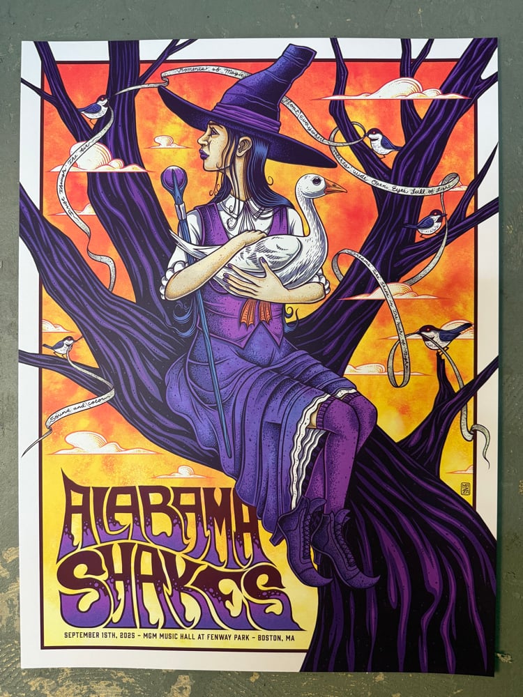 Image of Alabama Shakes - September 15th, 2025 - Boston, MA - Artist Edition