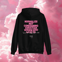Image 10 of Biblical Baddie Apparel ® : Serve God, Serve Looks Hoodie Collection 