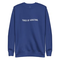 Image 1 of wavy sweatshirt.