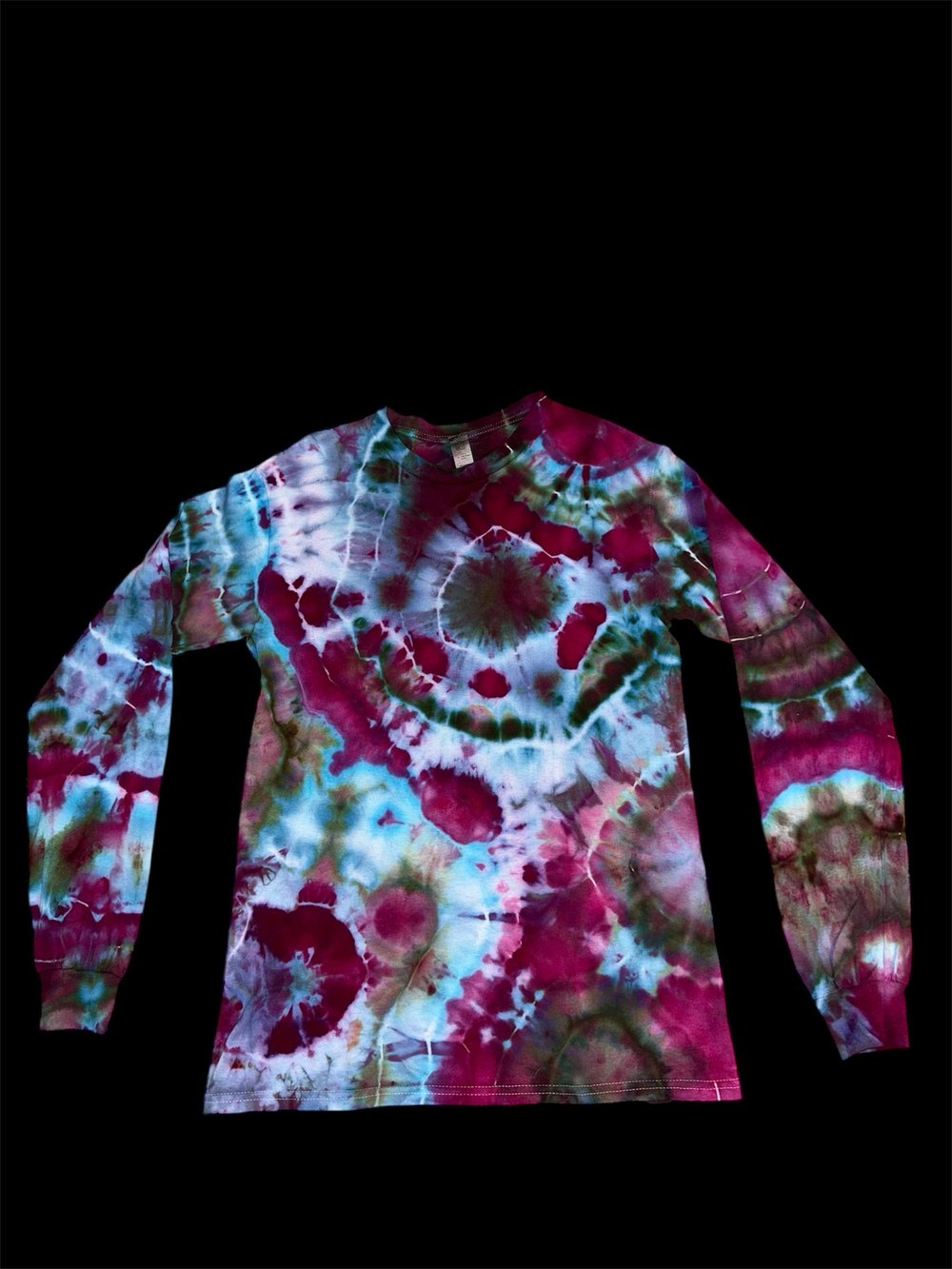 Image of (S) Blue Raspberry Classic Long Sleeve Shirt 