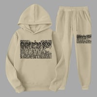 Gwap Dead Sesh Beige Jogger Set 
