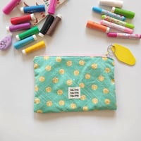 Image 1 of Pouch Pen case Tennis fantasy size L