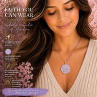 Image 1 of Jesus Saves Rainbow Necklace 