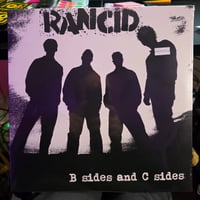 Image 1 of RANCID "B-Sides & C-Sides" 2X LP (Glow In The Dark)
