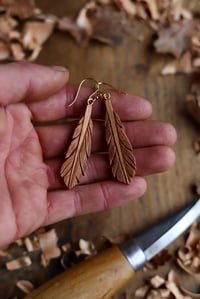 Image 8 of Feather~ Earrings 