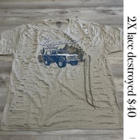 2x Bronco lace destroyed