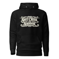 Image 2 of Shit Creek Survivor Funny Humor Hoodie | Western Sarcastic Sweatshirt