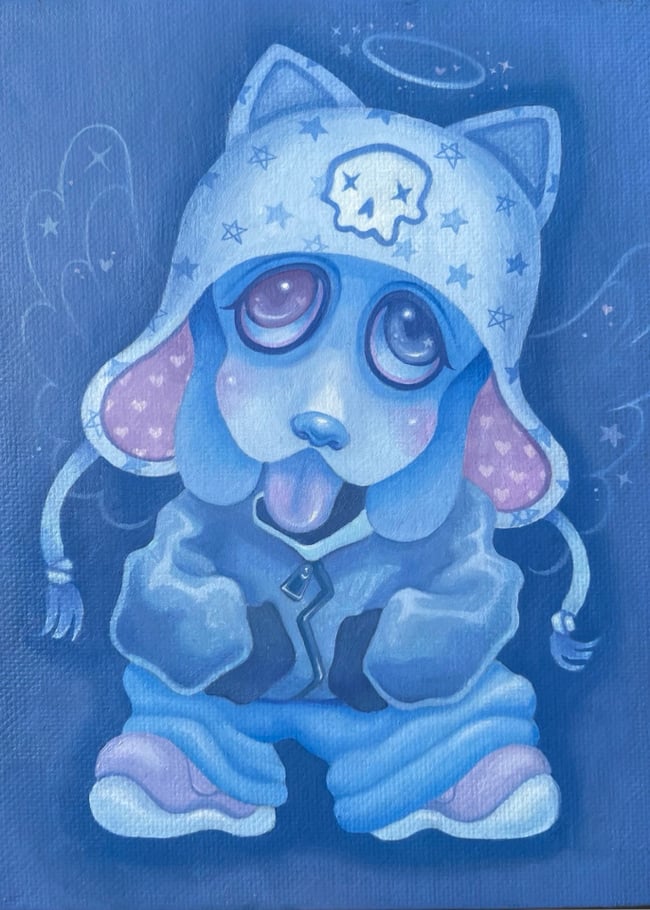 “For Reid” Painting