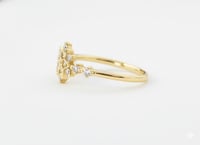 Image 2 of 14k EP (Gold Plated) Dainty Women’s Ring