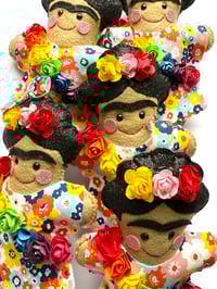 Image 5 of Frida Kahlo felt decoration/bag charm