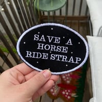 Image 1 of Save a Horse Embroidered Patch