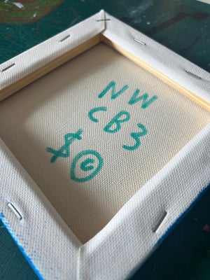 Image of hello mate canvas