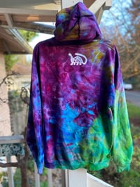 Image 4 of Large Mom I’m Scared Come Pick Me Up Tie Dye Hoodie