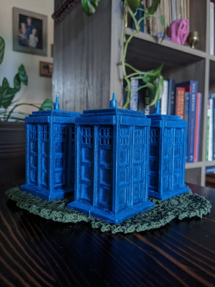 Image of TARDIS Candle