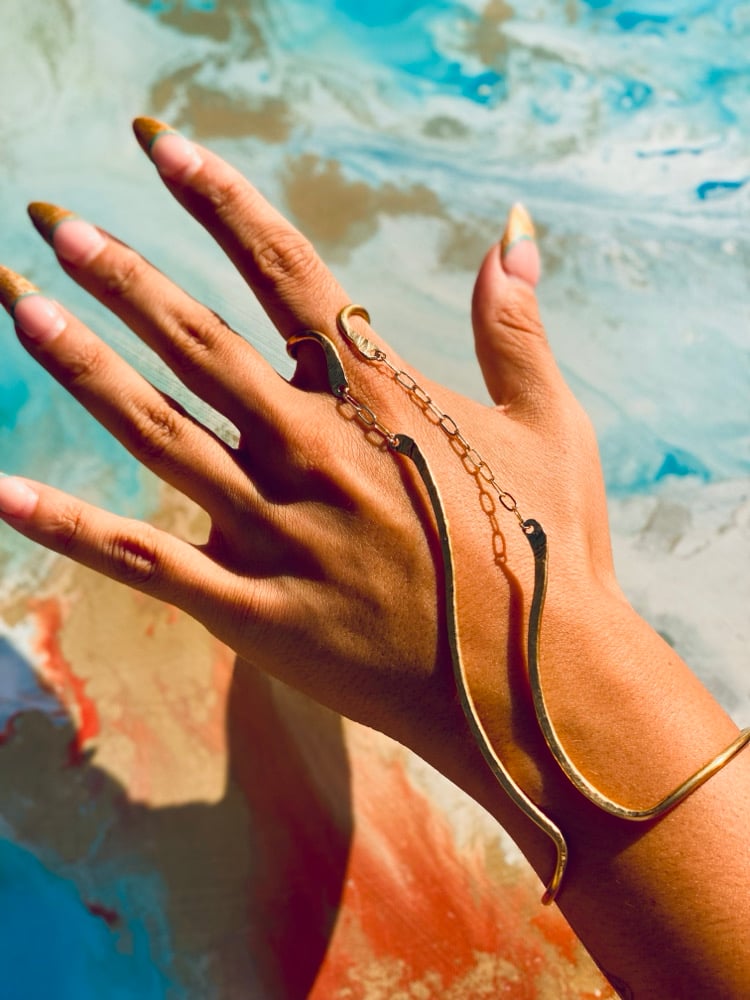 Image of Vein in My Hands Cuff to Ring Pre-Order 