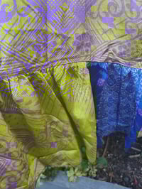 Image 8 of PEFKOS MAXI DRESS -Lime Green Blue  Size 10-18 uk copy