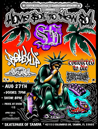 SHOOT DA 5 (NYHC), BELLY UP, CONVICTED TO DIE, KATANA & SPITTOON AT SPOT