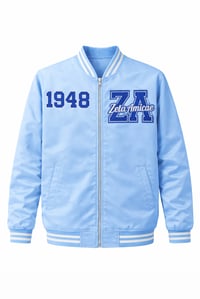 Image 6 of Amicae Reversible  Bomber Jacket