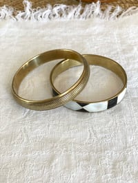 Image 1 of Bracelet laiton et nacre