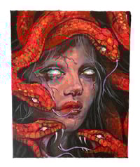 Image 1 of “TRACE” ORIGINAL PAINTING BY NIKITA ROSALIND 8”x10”