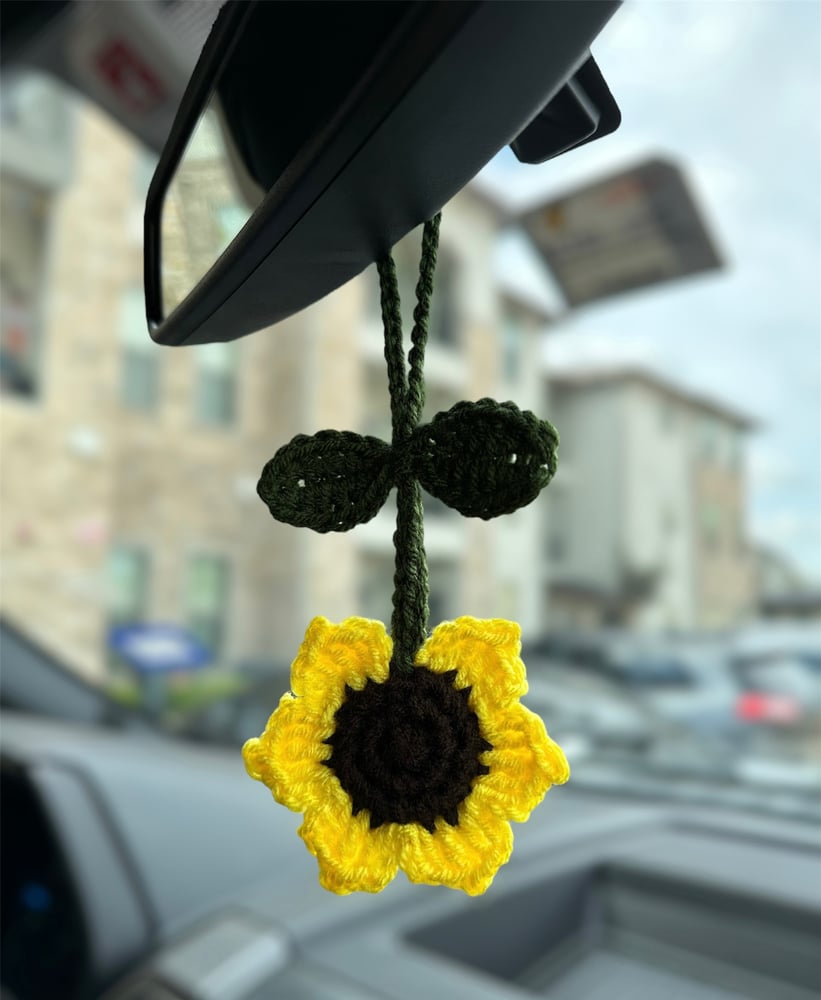 Image of Sunflower Car Hanging
