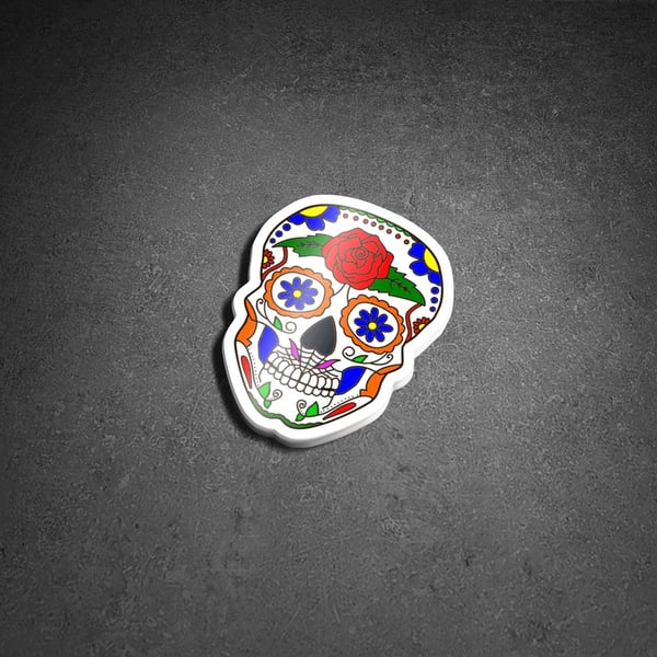 Image of “La Calavera” Sticker 