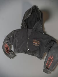 Image 1 of R Motors Cropped Hoodie 