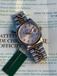 Image 3 of Rolex Datejust 16233 (Grey Diamonds)