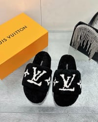 Image 1 of Louis Vuitton Slide Slippers