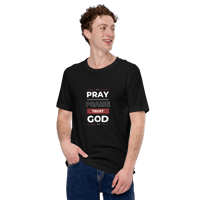 Image 2 of Pray, Praise, Trust, God Unisex t-shirt