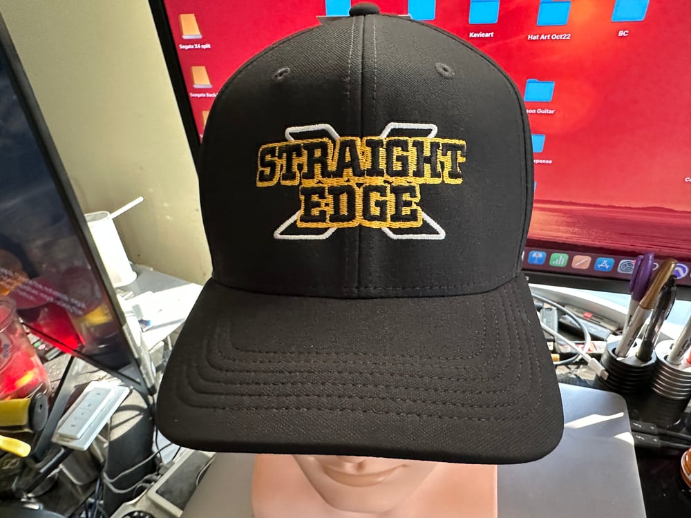 “Straight Edge” Nike Classic 99 Black Hat