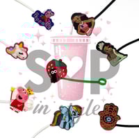 Image 1 of Straw Topper - 2D 