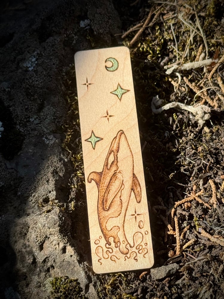 The Orca - Gilded Guardian Bookmark 