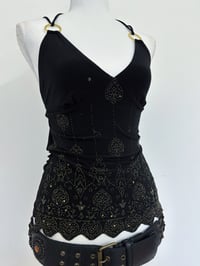 Image 2 of Vintage beaded tank top // S